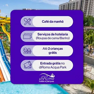 Thermas Diroma Incluso O Acesso Ao Acqua Park Todos Os Dias, Exceto No Dia Do Check-out ***** Caldas Novas